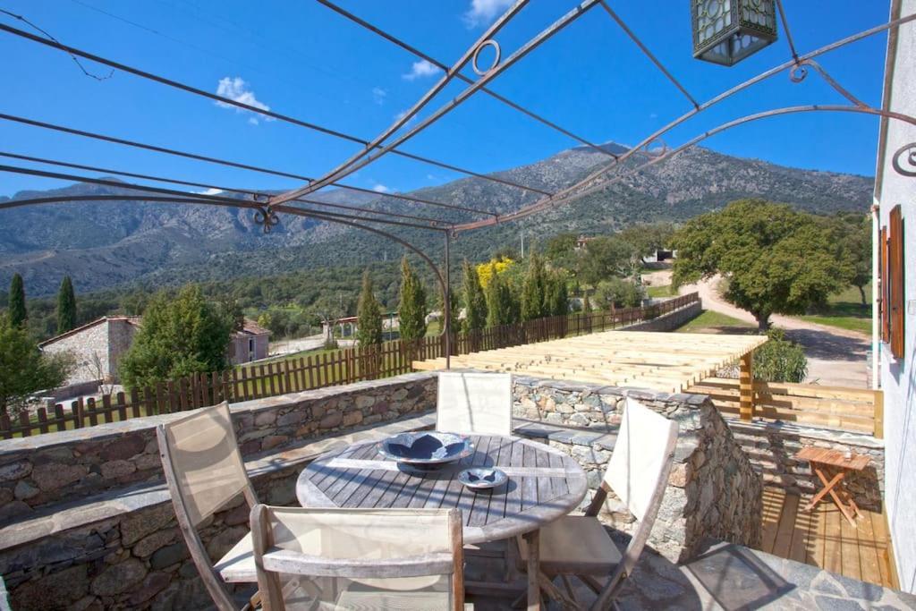 Le Capu Biancu-Location Avec Vue Proche Des Gorges De L Asco Entre Mer Et Montagne Moltifao 외부 사진