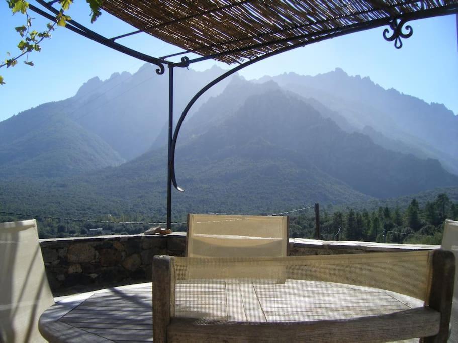 Le Capu Biancu-Location Avec Vue Proche Des Gorges De L Asco Entre Mer Et Montagne Moltifao 외부 사진