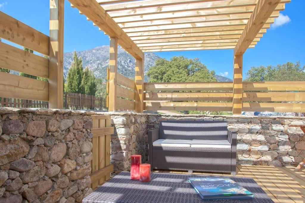 Le Capu Biancu-Location Avec Vue Proche Des Gorges De L Asco Entre Mer Et Montagne Moltifao 외부 사진