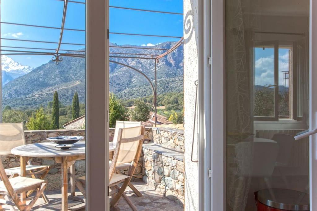 Le Capu Biancu-Location Avec Vue Proche Des Gorges De L Asco Entre Mer Et Montagne Moltifao 외부 사진